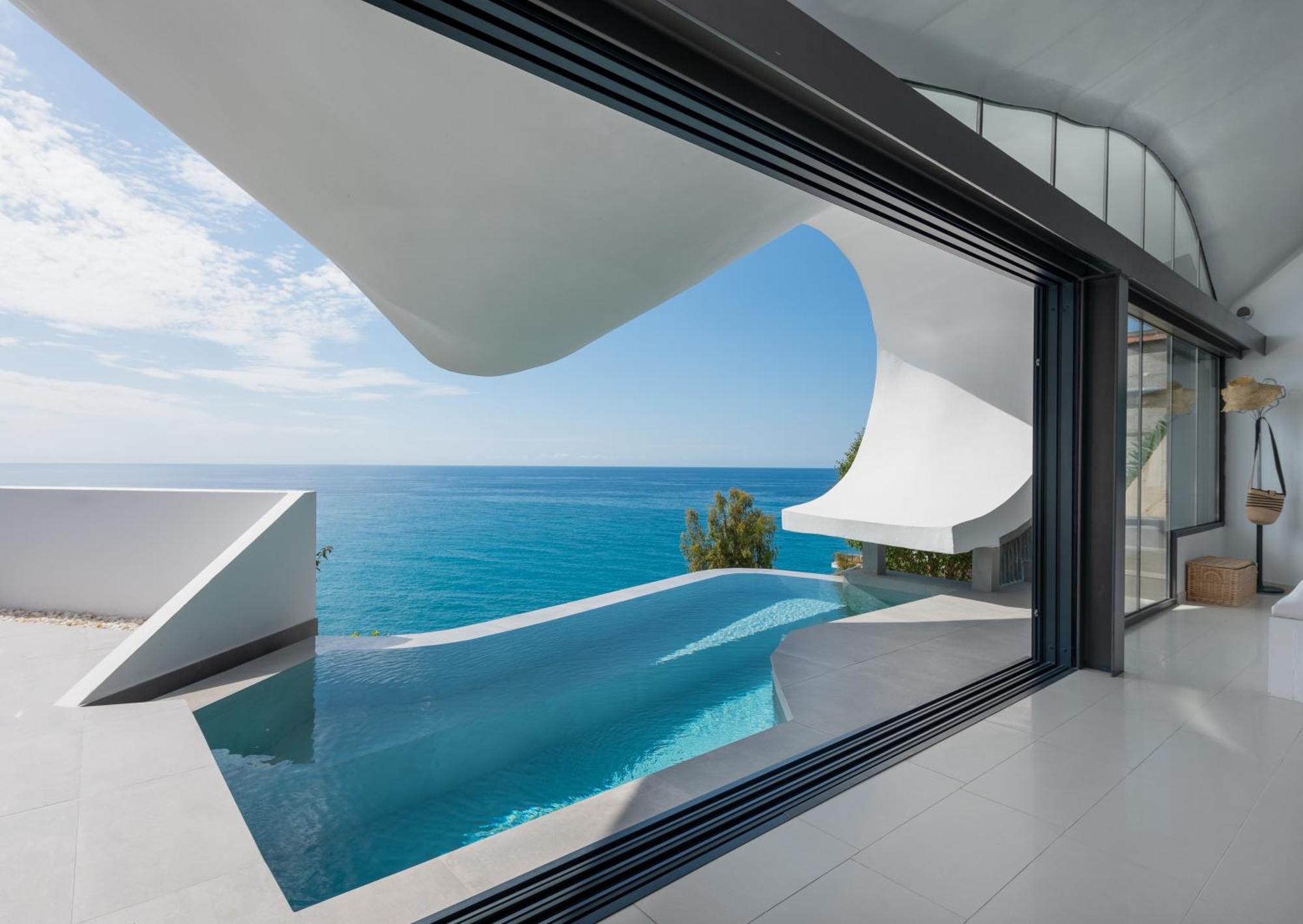 Rentitspain Casa Del Acantilado Piscina Climatizada Salobreña Extérieur photo