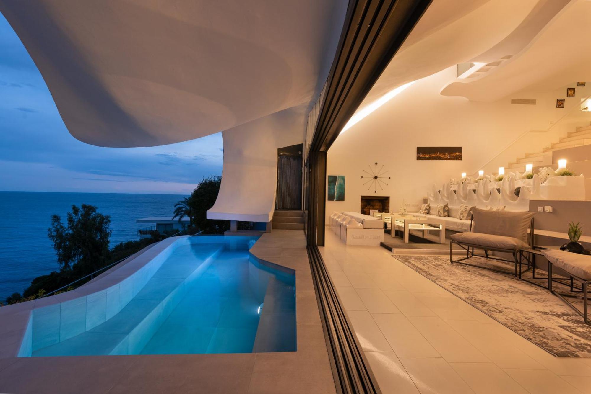 Rentitspain Casa Del Acantilado Piscina Climatizada Salobreña Extérieur photo