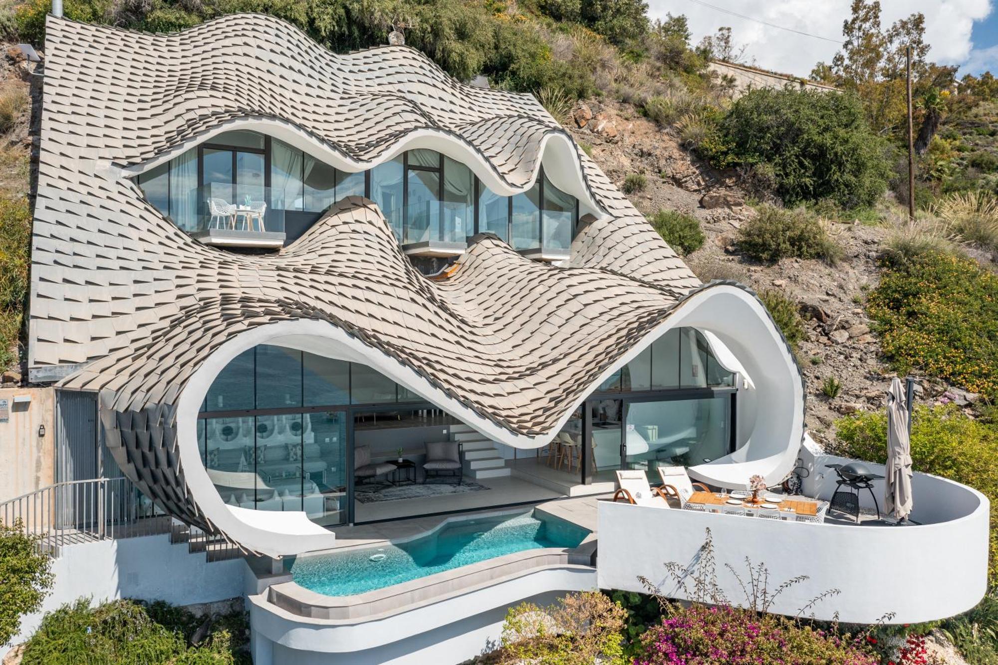 Rentitspain Casa Del Acantilado Piscina Climatizada Salobreña Extérieur photo